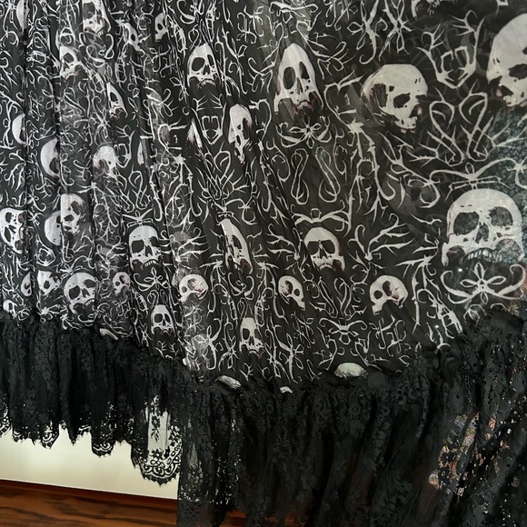 Dolls Kill - Dance With Death - Beautiful Skeleton Gown NWOT - Picture 7 of 11